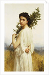 A Nymph Holding a Laurel Branch, 1900 by William-Adolphe Bouguereau