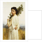 A Nymph Holding a Laurel Branch, 1900 by William-Adolphe Bouguereau