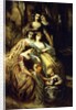 Empress Eugenie and Her Attendants, by Adolphe Joseph Thomas Monticelli