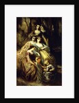 Empress Eugenie and Her Attendants, by Adolphe Joseph Thomas Monticelli