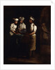 The Three Cooks; Les Trois Cuisiniers by Auguste Theodule Ribot