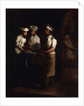 The Three Cooks; Les Trois Cuisiniers by Auguste Theodule Ribot