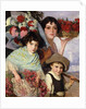Flower Gatherers, 1916 by Eduardo Ferrer Comas
