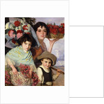 Flower Gatherers, 1916 by Eduardo Ferrer Comas