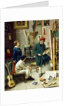 The Artist's Studio by Pompeo Massani