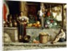 A Vegetable Market; Un Marche aux Legumes, 1874 by Frans Meerts