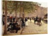 A Paris Street; Une Avenue Parisienne, c.1880 by Jean Beraud