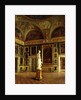 A room in the Pitti Palace by Oreste Costa
