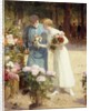 A Flower Market by Victor Gabriel Gilbert