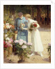 A Flower Market by Victor Gabriel Gilbert