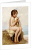 Nude Child with Dove by Leon Bazile Perrault