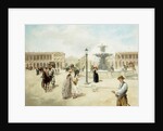 La Place de la Concorde by Vicente de Paredes