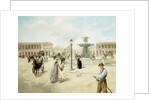 La Place de la Concorde by Vicente de Paredes