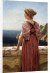 Looking Seaward, 1890 by John William Godward