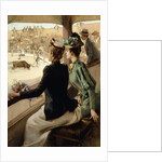 At The Bullfight by Albert Lynch