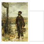 The Tramp; Un Clochard by Jean Francois Raffaelli