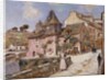 Breton Town Scene by Jean Francois Raffaelli