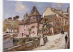 Breton Town Scene by Jean Francois Raffaelli