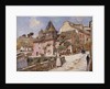 Breton Town Scene by Jean Francois Raffaelli