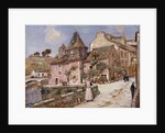 Breton Town Scene by Jean Francois Raffaelli