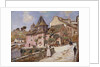 Breton Town Scene by Jean Francois Raffaelli
