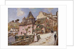 Breton Town Scene by Jean Francois Raffaelli
