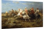Arabian Patrol, by Adolf Schreyer