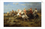 Arabian Patrol, by Adolf Schreyer