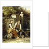 At the Well, 1872 by Johann Georg Meyer von Bremen