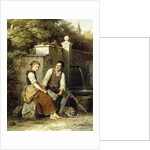 At the Well, 1872 by Johann Georg Meyer von Bremen