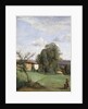 A Farm in Dardagny; Une Ferme de Dardagny, c.1855-57 by Jean Baptiste Camille Corot