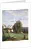 A Farm in Dardagny; Une Ferme de Dardagny, c.1855-57 by Jean Baptiste Camille Corot