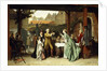 Toasting the Winner, 1870 by Auguste Serrure