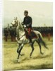 A Cavalry Officer Passing Troops, 1885 by Jean-Baptiste Edouard Detaille