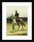 A Cavalry Officer Passing Troops, 1885 by Jean-Baptiste Edouard Detaille