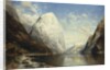 A Norweigan Fjord, 1891 by Julius Rose