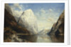A Norweigan Fjord, 1891 by Julius Rose