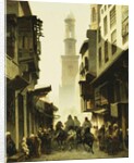 Street Scene in Damascus, 1861 by Alberto Pasini