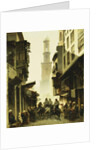 Street Scene in Damascus, 1861 by Alberto Pasini