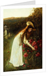 Picking Flowers by Albert Lynch