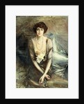 Portrait of Mrs. George McFadden seated, three-quarter length, 1919 by Giovanni Boldini