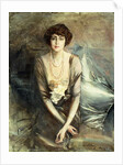 Portrait of Mrs. George McFadden seated, three-quarter length, 1919 by Giovanni Boldini