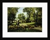 A Shepherd and his Flock by Julien Dupre