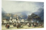 The War in Italy: Susa, Mont Cenis, Bivouac with French Troops, 1859 by Carlo Bossoli