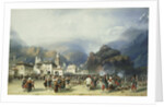 The War in Italy: Susa, Mont Cenis, Bivouac with French Troops, 1859 by Carlo Bossoli