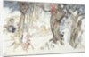 Winter Frolic, 1924 by Arthur Rackham