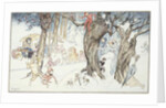Winter Frolic, 1924 by Arthur Rackham
