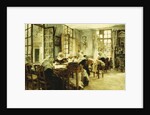 Nuns Sewing, by Leon Augustin Lhermitte