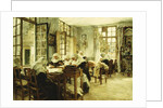 Nuns Sewing, by Leon Augustin Lhermitte