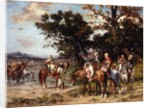 The Start for the Hunt by Georges Washington